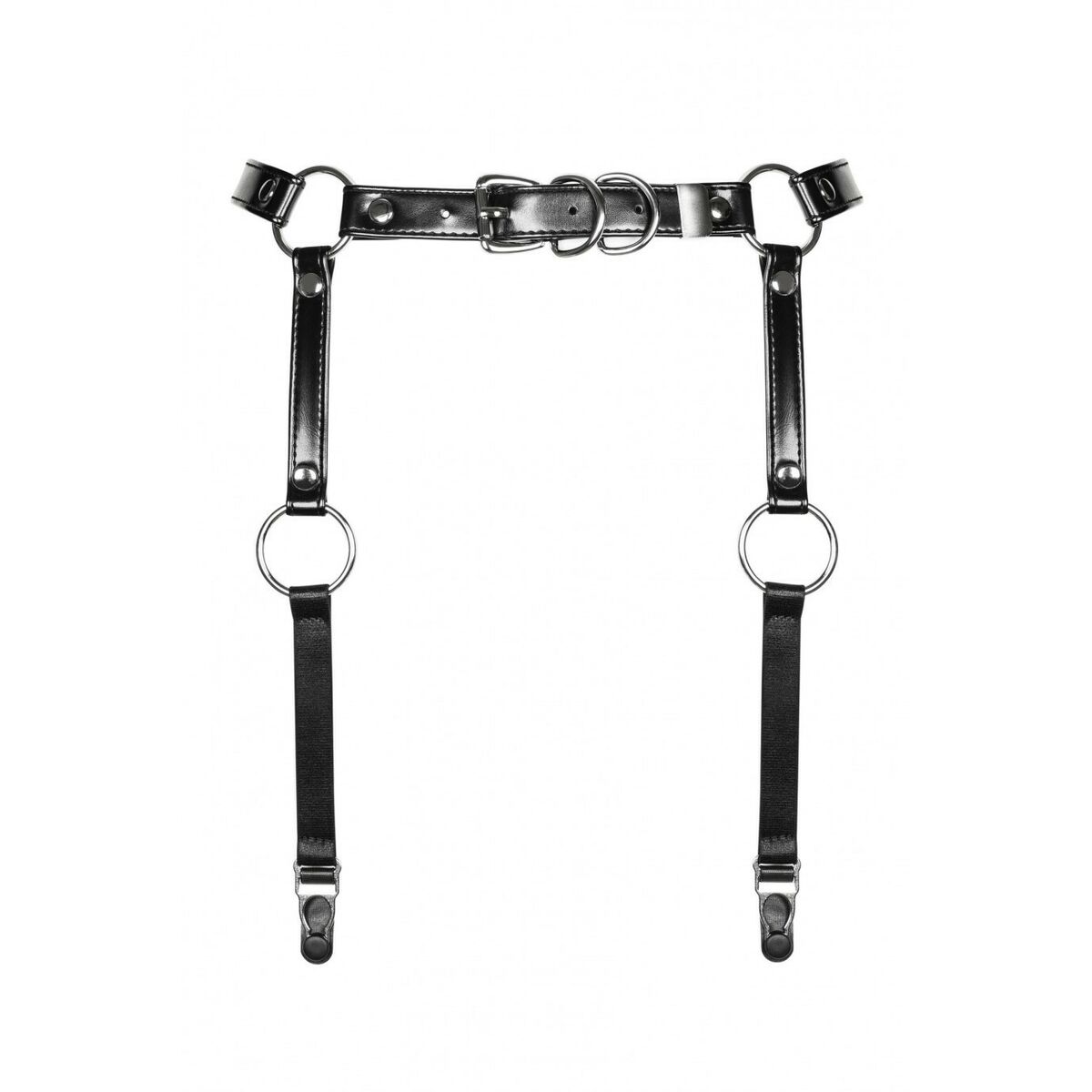 Upphängning Obsessive A741 garter belt Svart